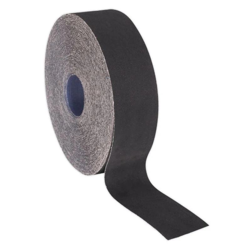 Sealey Emery Roll Blue Twill 50mm x 50M 40Grit